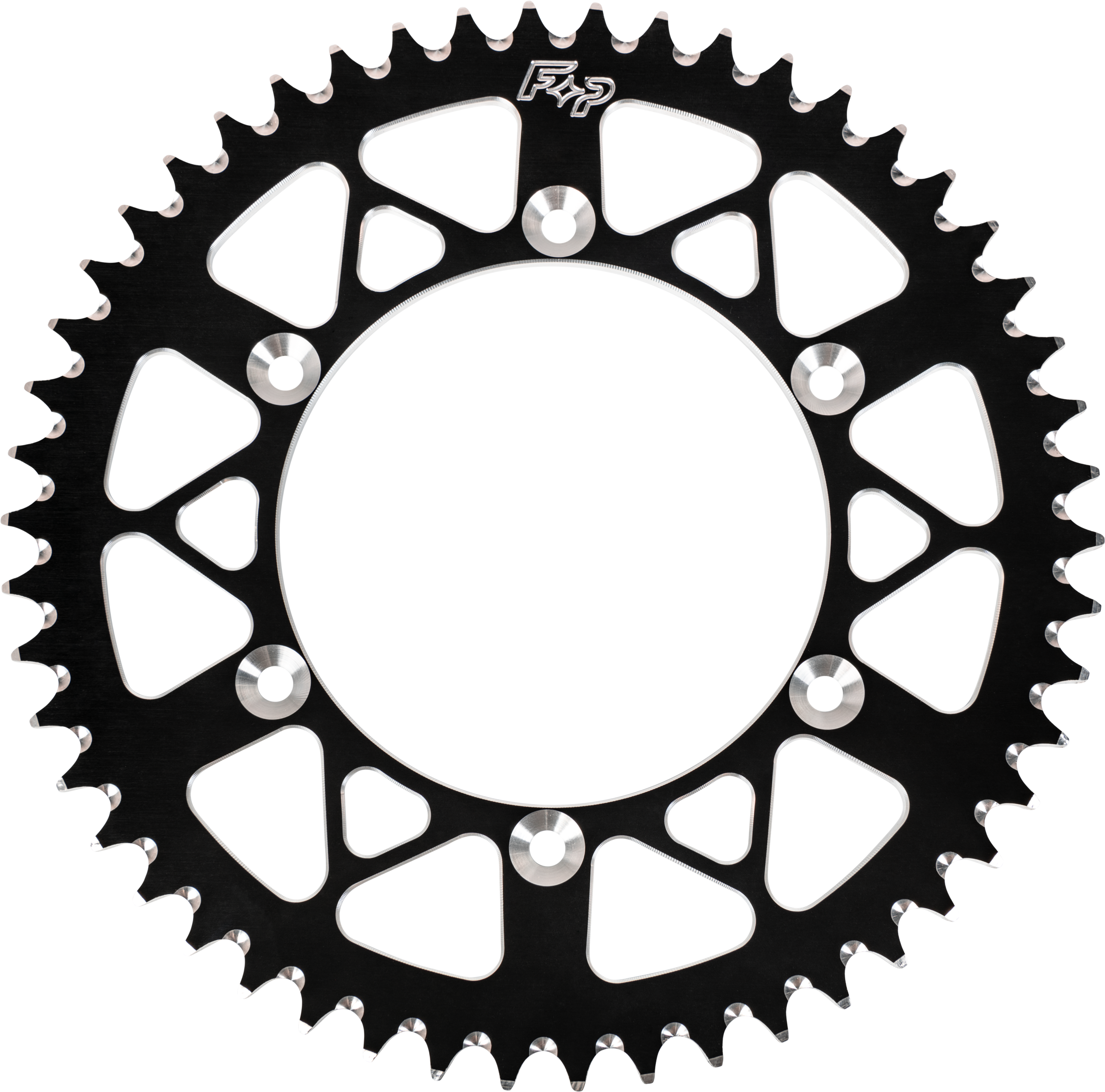 FIRE POWER REAR SPROCKET ALUMINUM 47T-520 BLK Kawasaki/Suzuki - 422-47 BLK